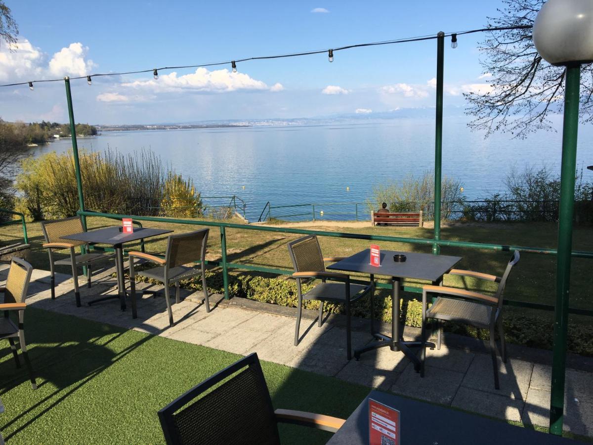 Hotel Restaurant De La Plage Gland Dış mekan fotoğraf